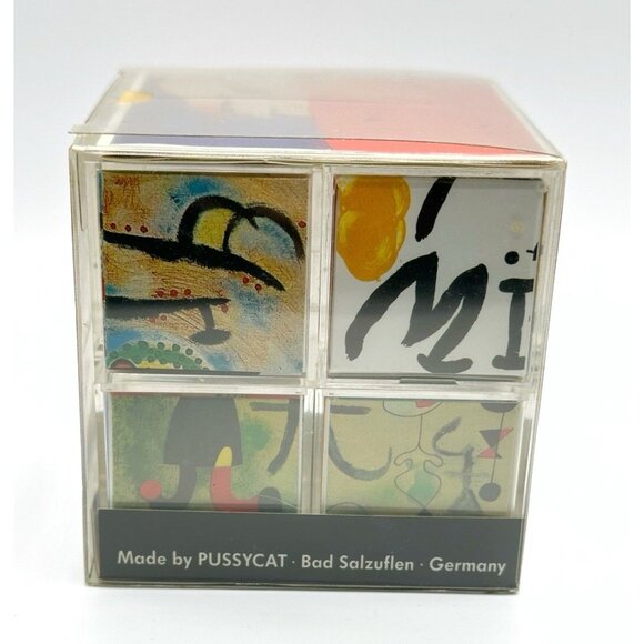 Joan Miro Cube Puzzle Made In Germany 1991 - Picture 2 of 7